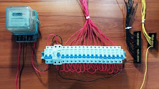 complete distribution db box connection [upl. by Assilram562]