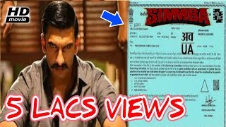 Simmba Movie  Ranveer Singh  Sara Ali Khan  Rohit Shetty  Simmba Trailer Release [upl. by Suitangi]