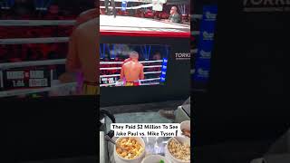 They Paid 2 Million For These Jake Paul vs Mike Tyson Seats [upl. by Nehtiek]