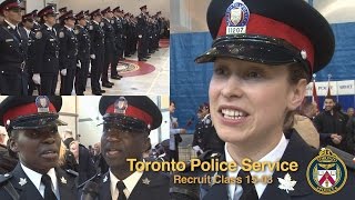 Meet the Newest TorontoPolice Recruits [upl. by Wivestad]