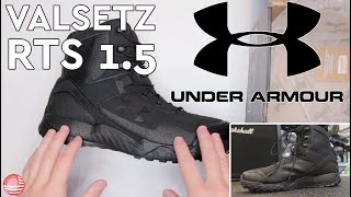 Under Armour Valsetz Boots Review Under Armour Tactical Boots [upl. by Milman]