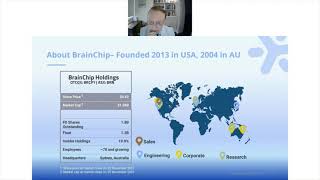 BrainChip ASXBRN at the Stocks Down Under Semiconductor Conference on 1 November 2021 [upl. by Wera686]