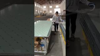 Aluminum honeycomb panel trimming process [upl. by Andre]