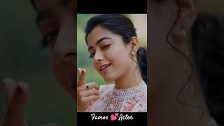 Rashmika Mandanna Bollywood famous💗 actorlove song newsong viral trending shorts ytshorts 🥰 [upl. by Carpet]