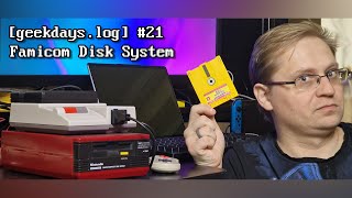 geekdayslog 21  Famicom Disk System [upl. by Raynold]