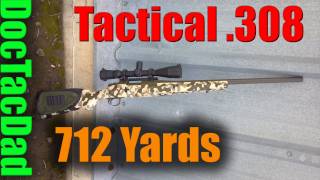 Desert Tactical 308 Long Range Shooting  400 525 712 Yards [upl. by Lisle]