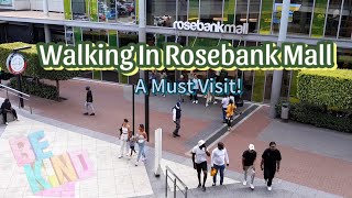 YOU MUST VISIT HERE IF MOVING TO SOUTH AFRICA  ROSEBANK MALL  JOHANNESBURG VLOG [upl. by Lydon]