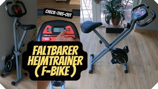 Faltbarer Heimtrainer  Ultrasport FBike [upl. by Suoivart781]