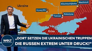 PUTINS KRIEG quotDort setzen die ukrainischen Truppen die Russen extrem unter Druckquot [upl. by Yliah]