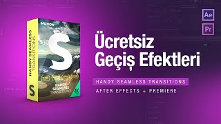 ÜCRETSİZ ve MÜKEMMEL Geçiş Efektleri  After Effects [upl. by Nuawd979]