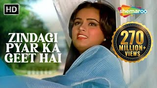 Zindagi Pyar Ka Geet Hai  Lata M  Rajesh Khanna  Souten  HD [upl. by Fredel]