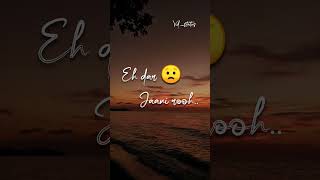 ankhiyan de nede l jordan sandhu l sad whatsapp status video shorts vdstatus [upl. by Lraed]