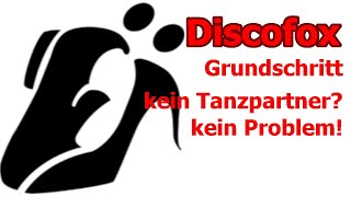 Discofox Grundschritt alleine lernen und Tanzpartner finden [upl. by Mastat]