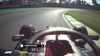 Max Verstappens Onboard Pole Lap  2019 Brazilian Grand Prix  Pirelli [upl. by Aiuqenehs858]