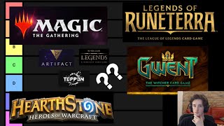 OBJECTIVE Digital Card Games Tier List [upl. by Threlkeld461]