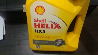 Shell HX515W40 Helix Engine Oil 35 L [upl. by Selma]