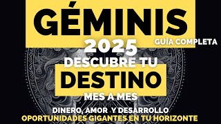 🔮 Géminis 2025 ¡Transformaciones Planetarias que Cambiarán tu Vida 🌟  Predicción Completa [upl. by Stambaugh]