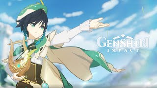 Character Teaser  quotVenti The Four Windsquot English VoiceOver  Genshin Impact [upl. by Euqinomod]