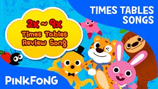 2x9x Times Tables Review Song  Times Tables Songs  PINKFONG Songs for Children [upl. by Ailec47]