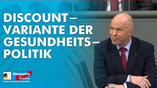 Discountvariante der Gesundheitspolitik  Dr Robby Schlund  AfDFraktion im Bundestag [upl. by Idnarb]