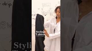 How To Style TShirts Fashion Tips  styling tips for fashion videos [upl. by Eelytsirk782]