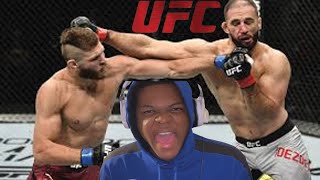 UFC JIRI PROCHAZKA vs VOLKAN OEZDEMIR FULL FIGHT REACTION [upl. by Ixela]