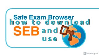 how to download and use SEB lite exam app or Browser [upl. by Alian]