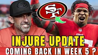 🛑 BREAKING NEWS 49EARS INJURE UPDATE Niners News Channel49ers News today [upl. by Animaj112]