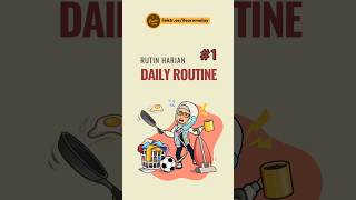 DAILY ROUTINE in Malay  Rutin harian PART 1learnmalay malaylanguage malaylessons malaysia [upl. by Etterb]