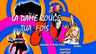 La dame rouge tua 7 fois  1972 Menu  Trailer on DVD [upl. by Oxley514]