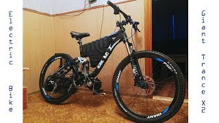 Electric bike Cyclone middrive 3000W Самодельный электровелосипед [upl. by Strander]