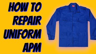 How to repair uniform apm [upl. by Caralie]