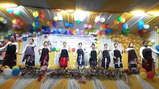 Karbi gospel song  Malong ari  ari  Mt sinai Baptist church  Women Group dance [upl. by Aliakim849]