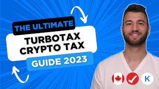 How To Do Your Canada TurboTax Crypto Tax FAST With Koinly  2023 [upl. by Nahsez]