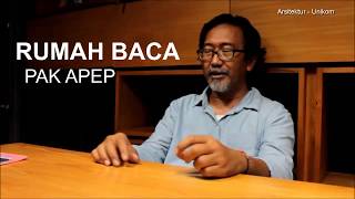 Rumah Baca Pak Apep inspiring architect [upl. by Ilrahc]