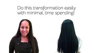 Gold Label Professional Keratin Blowout Treatment for African Dominican hair [upl. by Yevi]