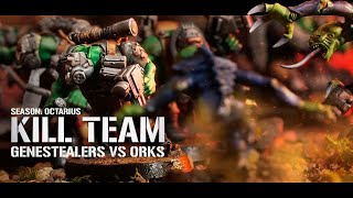 Kill Team Octarius Stealers vs Orks  Can Rebecca keep her win streak Warhammer 40k Battle Report [upl. by Yvette]