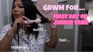 GRWM first day of JUNIOR YEAR  Analeigha Nguyen [upl. by Aicertap]