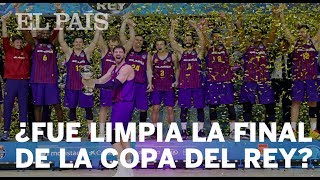 COPA DEL REY de baloncesto Las reacciones a la polémica del VAR  Deportes [upl. by Ardnassac569]