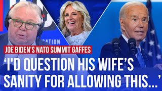 Is this make or break Joe Bidens latest gaffes at the Nato summit  LBC [upl. by Yokum]