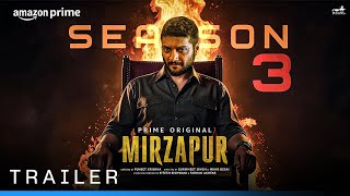 MIRZAPUR Season 3  Trailer  Pankaj Tripathi  Ali Fazal  Divyenndu  Isha Talwar  FanMade [upl. by Scrope916]