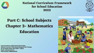 Part C School Subjects Chapter 3 Mathematics Education [upl. by Anirod262]