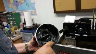 Thixogrease 5 Moly Test with 15 oz of Power Up additive [upl. by Zedecrem]