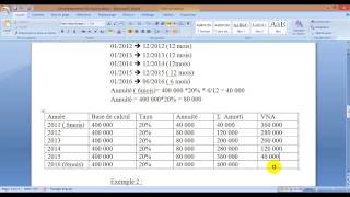 comptabilité générale S2 quot les Amortissements partie 3  amortissement constant 22quot [upl. by Nikos420]