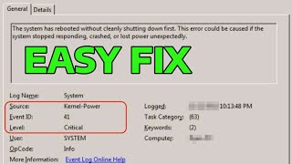 How To Fix Kernel Power 41 Error [upl. by Maribel]