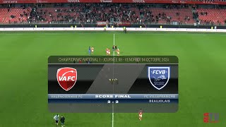 Foot  Valenciennes FC vs FCVB  04012024 [upl. by Yenduhc]