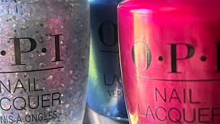 OPI Holiday 2023 Terribly Nice Nail polish collection [upl. by Garbers]