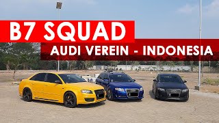 Audi A4 B7 Squad Indonesia  Review A4 B7 Modification  A4 20 TURBO 2004  2009  Audi Car Vlog [upl. by Niatsirk]