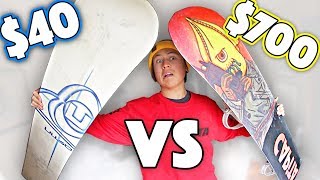 40 Snowboard VS 700 Snowboard [upl. by Amero530]