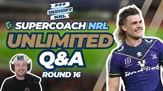 NRL Supercoach 2024  Insight Unlimited QampA Round 16  Scramble for Teddy [upl. by Terryn146]